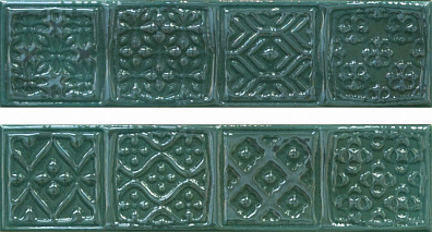 Декор Cifre Ceramica Opal Comp. Rodia Emerald 15x30 (комплект)