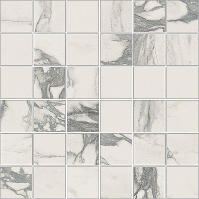 Мозаика Novabell Imperial Michelangelo Apuano Bianco Nat 30x30 IMM005N