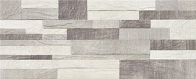 Плитка Ceranosa Arles Slab Mix Gris 23.5x58 настенная