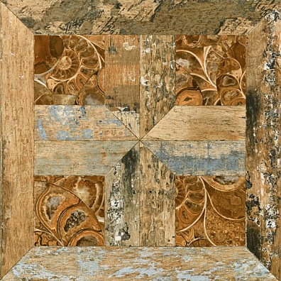 Керамогранит 4221051-392 Kingdom Baron Stamp Natural Mix 10 59.2x59.2 Aparici