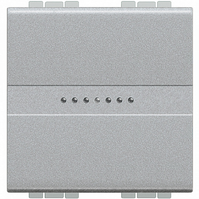 Накладка выключателя/переключателя Bticino LivingLight NT4055M2A (Кнопка)