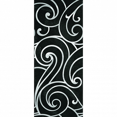 Декор 10301001924 Prime black decor 02 25x60 Gracia Ceramica