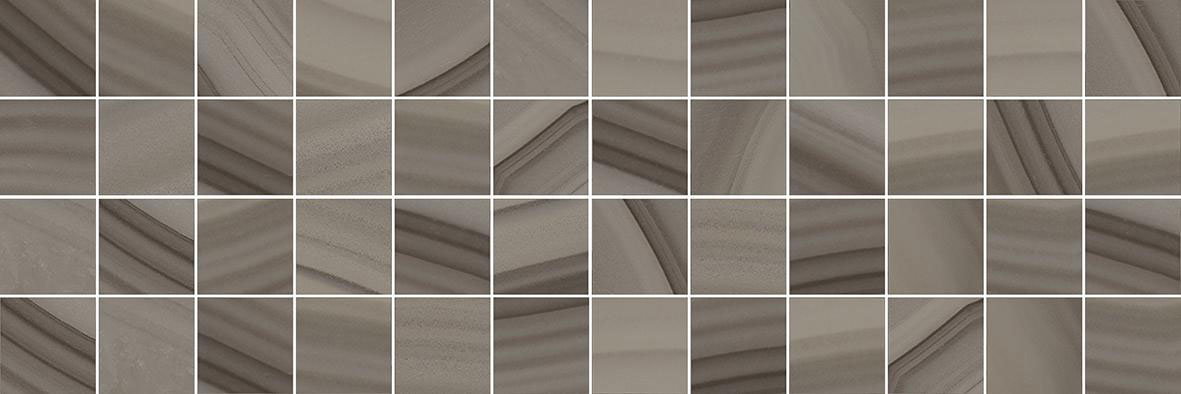 Декор MM60084 Agat мозаичный кофейный 20x60 Laparet
