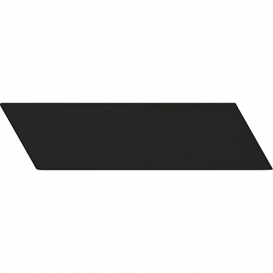 Настенная плитка 23367 Chevron Wall Black Right Matt 5.2x18.6 Equipe