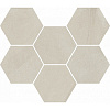 Мозаика Italon Continuum Pure Hexagon 25x29 620110000187