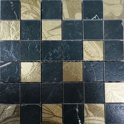 Мозаика Zirconio Imperium Modulo Mix Black Arcadia 4.7x4.7 30x30