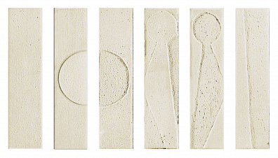 Керамогранит Settecento Koine Alphabet Gesso 4.5x18.6 118620
