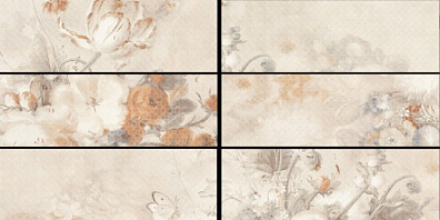 Декор Ceramika Konskie Malta Flower Mix 25x75