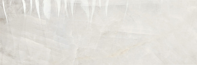 Плитка Porcelanite Dos 1217 Rectificado White Relieve Wave 40x120 настенная
