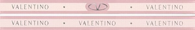 Бордюр Valentino Romantica List.V Rosa 2x25