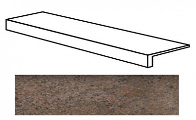 Ступень фронтальная Natucer Ferro di Boston Ombra 32x120