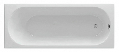 Акриловая ванна Акватек Оберон 170 см, с фронтальным экраном, слив справа