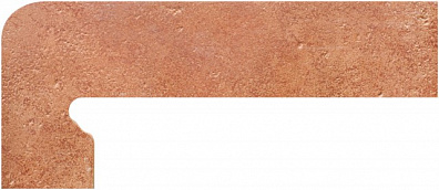 Плинтус Zan.Vega Rojo Izquierda левый 39.5x17.5 Exagres
