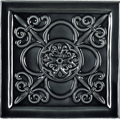 Декоративная вставка Studio ADST4033 Relieve Vizcaya Volcanico 14.8x14.8 Adex