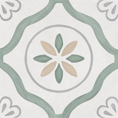 Керамогранит Harmony Sirocco Green Petals 22.3x22.3 36157