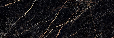 Керамогранит Versace Marble Nero Saint Laurent Lap. 19.5x58.5 240033