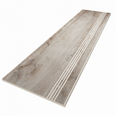 Ступень Estima Brigantina Aged Oak неполированная с насечками 30x120 BG03