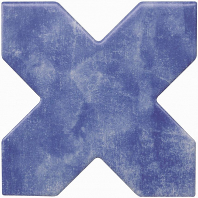 Керамогранит Cevica Becolors Cross Electric Blue 13.25x13.25
