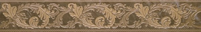 Бордюр Versace Marble Marrone Fascia Barocchina 9.6x58.5 240887