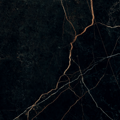 Керамогранит Ascot Ceramiche Extra Nero St Laurent Glossy Rett 120x120 CC5000128