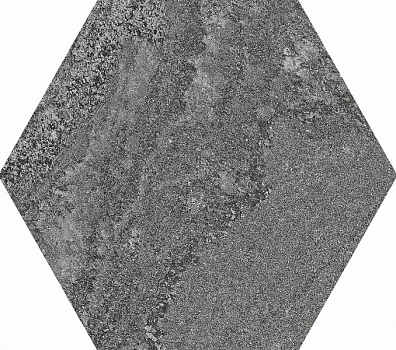 Напольная плитка APE Ceramica Hexagon Anthracite 23x26