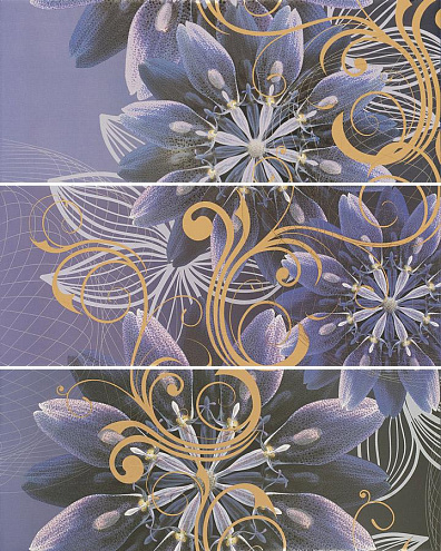Панно 10301001945 Gracia Violet Panno 01 60х75 Gracia Ceramica