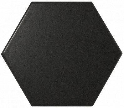 Настенная плитка 21909 Scale Hexagon Black Matt 10.7х12.4 Equipe