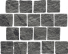 Керамогранит Italon Materia X2 Titanio Blocks 26.3x33 620110000062