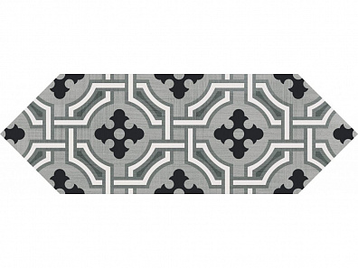 Декор 22993 Kite Century Grey 10x30 Equipe