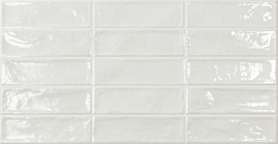Плитка Ecoceramic Pool White настенная 31.6x60