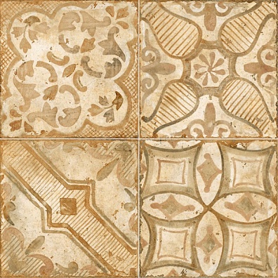 Декор Novabell Materia Decoro Patch Mix Warm Rosso 30x30