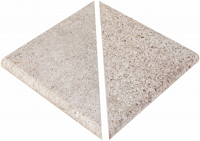 Ступень Natucer Granite Angulo Peldano Ext. 2 pz R-12 Carrara 33x46