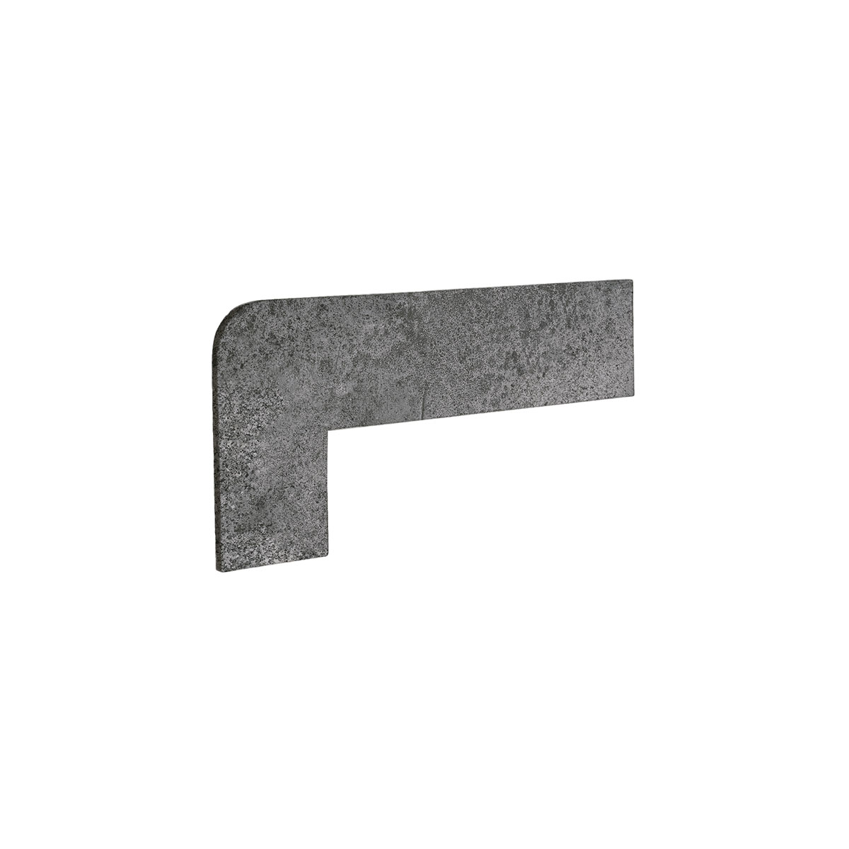 Плинтус Exagres Opera Zanquin Recto Iron 42.3х17.5 угловой левый