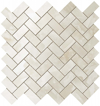 Мозаика настенная 600110000207 Supernova Onyx Persian Jade Herringbone Mosaic 30.5x30.5 Atlas Concorde Russia