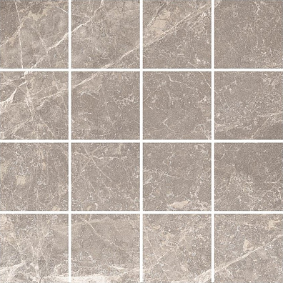 Мозаика Vitra Marmostone Темный Греж Матовый R10B Ректификат (7.5х7.5) 30x30 K9504548R001VTE0