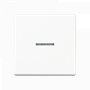 Накладка выключателя/переключателя JUNG A 500 A590KO5WW Белый (Клавиша/Кнопка) — фото1