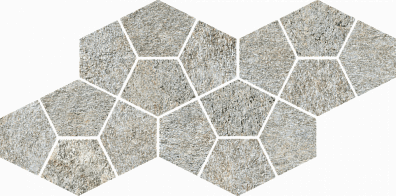 Мозаика Italon Magma Silver Mosaico Prism 20.5x41.3 620110000246