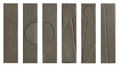 Керамогранит Settecento Koine Alphabet Terra 4.5x18.6 118624