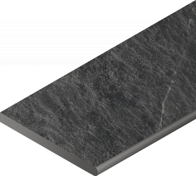 Бортик Italon Materia X2 Titanio Bor. Round Dx 30x60 закругленный правый 620090000414