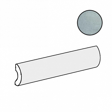 Бордюр Equipe Argile Pencil Bullnose Sky 3x20 27597