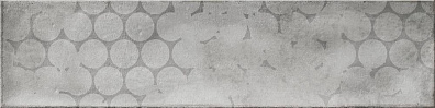 Плитка Cifre Ceramica Decor Omnia Grey 7.5x30 настенная C-DECOM-GR