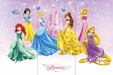 Панно Azteca Disney Princess R3060 Princess 3A H 30x60