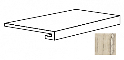 Ступень Cerdomus Skorpion Gradino Costa Retta Sand Lev 33x120 80267