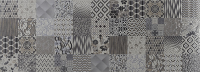 Декор Cerpa Ceramica Velvet Mosaico Gris 33x90