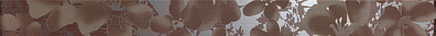 Бордюр Italon Screen Listello Wallpaper Chocolate 4,6x50
