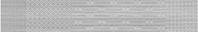 Бордюр Polcolorit Parisien Grigio Silk 12.1x74.4