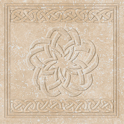 Декор Exagres Stone Flor Ocre 33x33