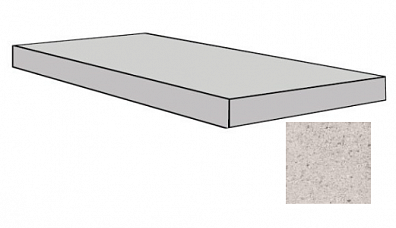 Ступень Floor Gres Buildtech 2.0 Gg White Nat Angolare Gradino Dx 33x120 749409