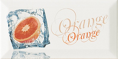 Декор Monopole Bisel 10x20 Ice Orange 10x20