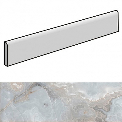 Плинтус Rex Ceramiche Reves De Rex Blue Glossy 6mm Bs 4.6x60 770295